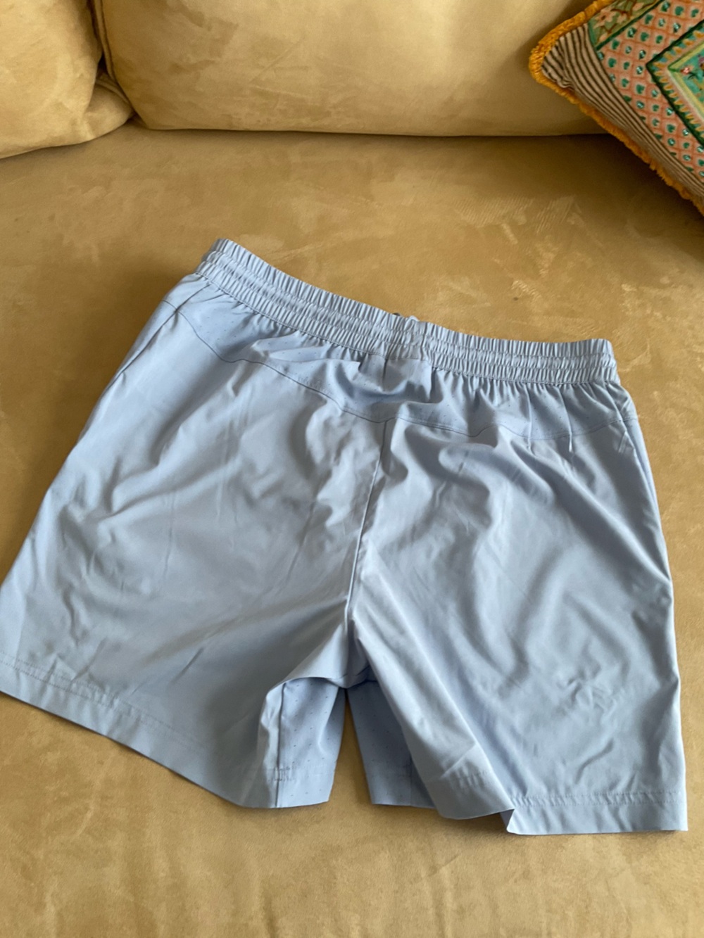 Wilson Light Blue Men's Athletic Shorts